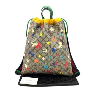 NWOT Gucci GG Supreme SherryLine PVC Backpack